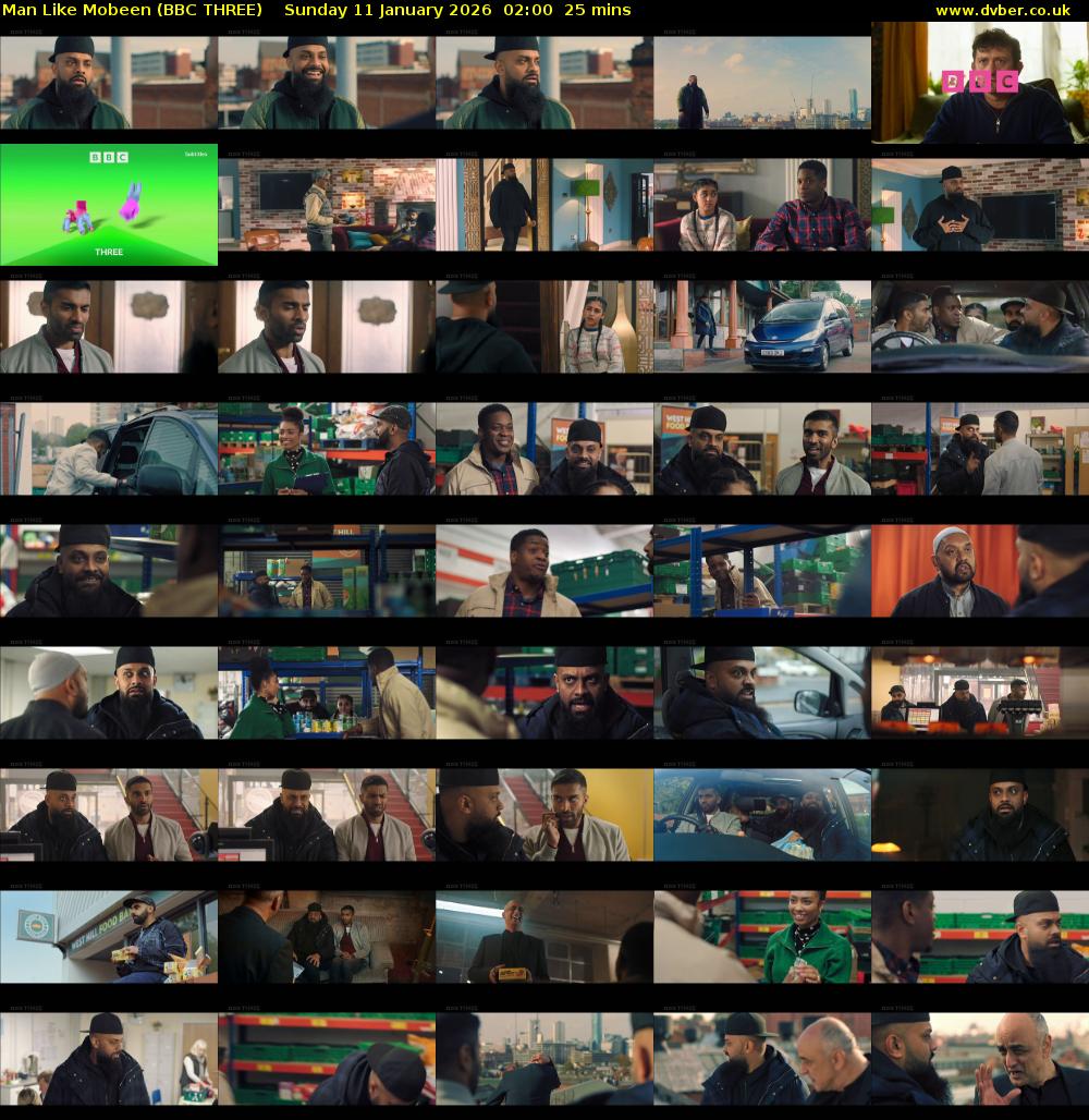 Man Like Mobeen (BBC THREE) Sunday 11 January 2026 02:00 - 02:25