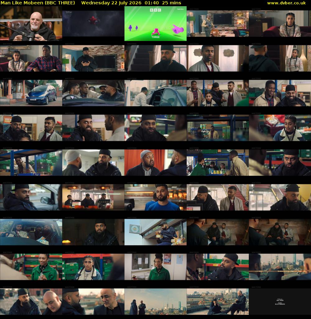 Man Like Mobeen (BBC THREE) Wednesday 22 July 2026 01:40 - 02:05