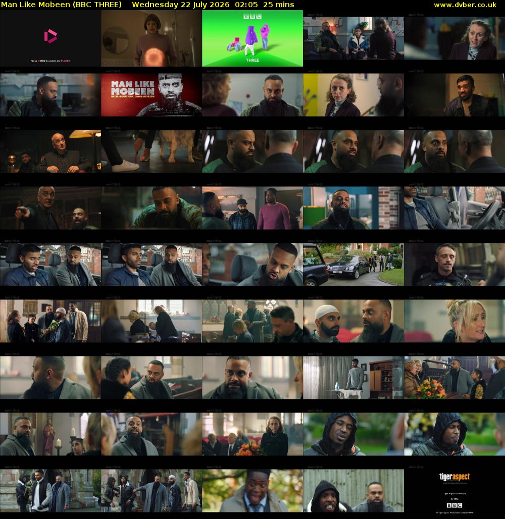 Man Like Mobeen (BBC THREE) Wednesday 22 July 2026 02:05 - 02:30