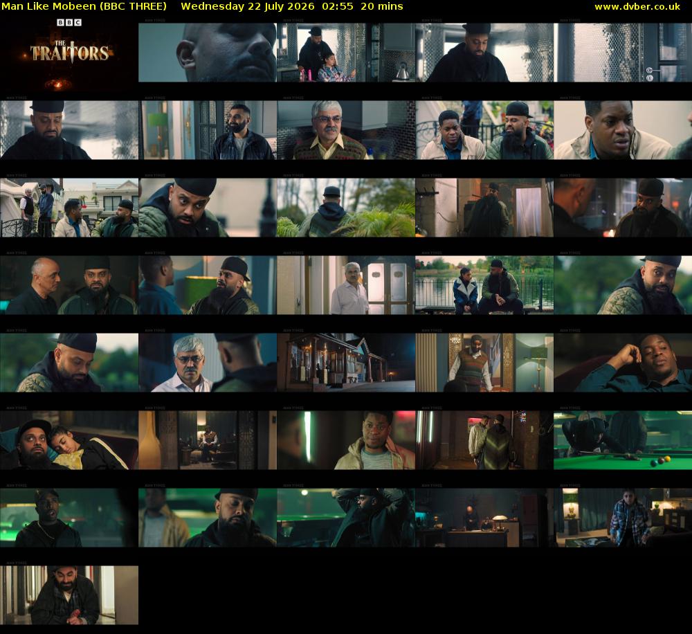 Man Like Mobeen (BBC THREE) Wednesday 22 July 2026 02:55 - 03:15