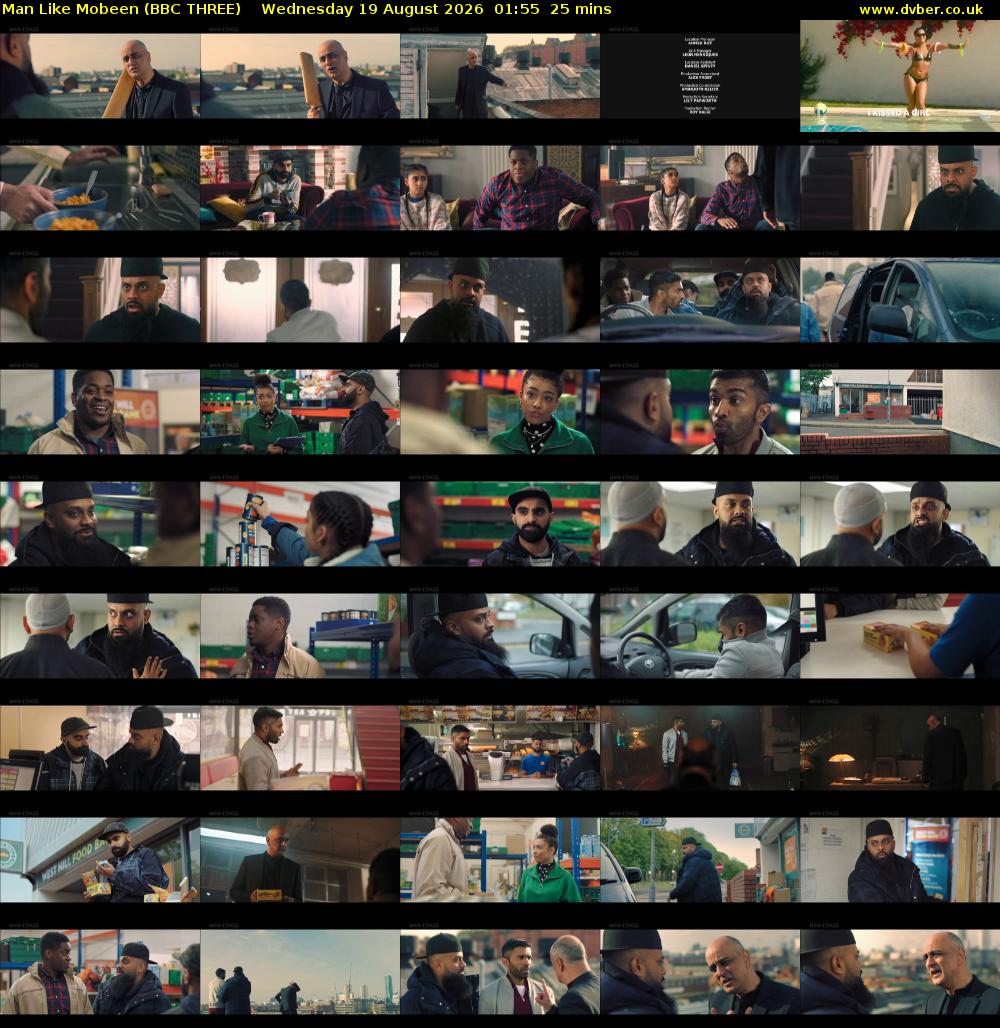 Man Like Mobeen (BBC THREE) Wednesday 19 August 2026 01:55 - 02:20