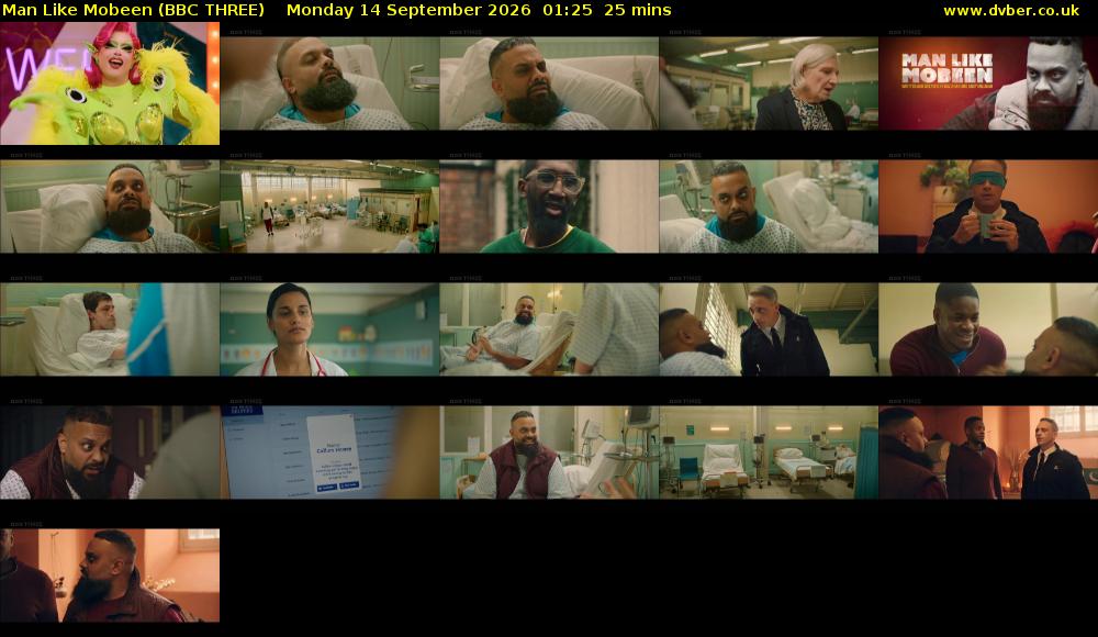 Man Like Mobeen (BBC THREE) Monday 14 September 2026 01:25 - 01:50