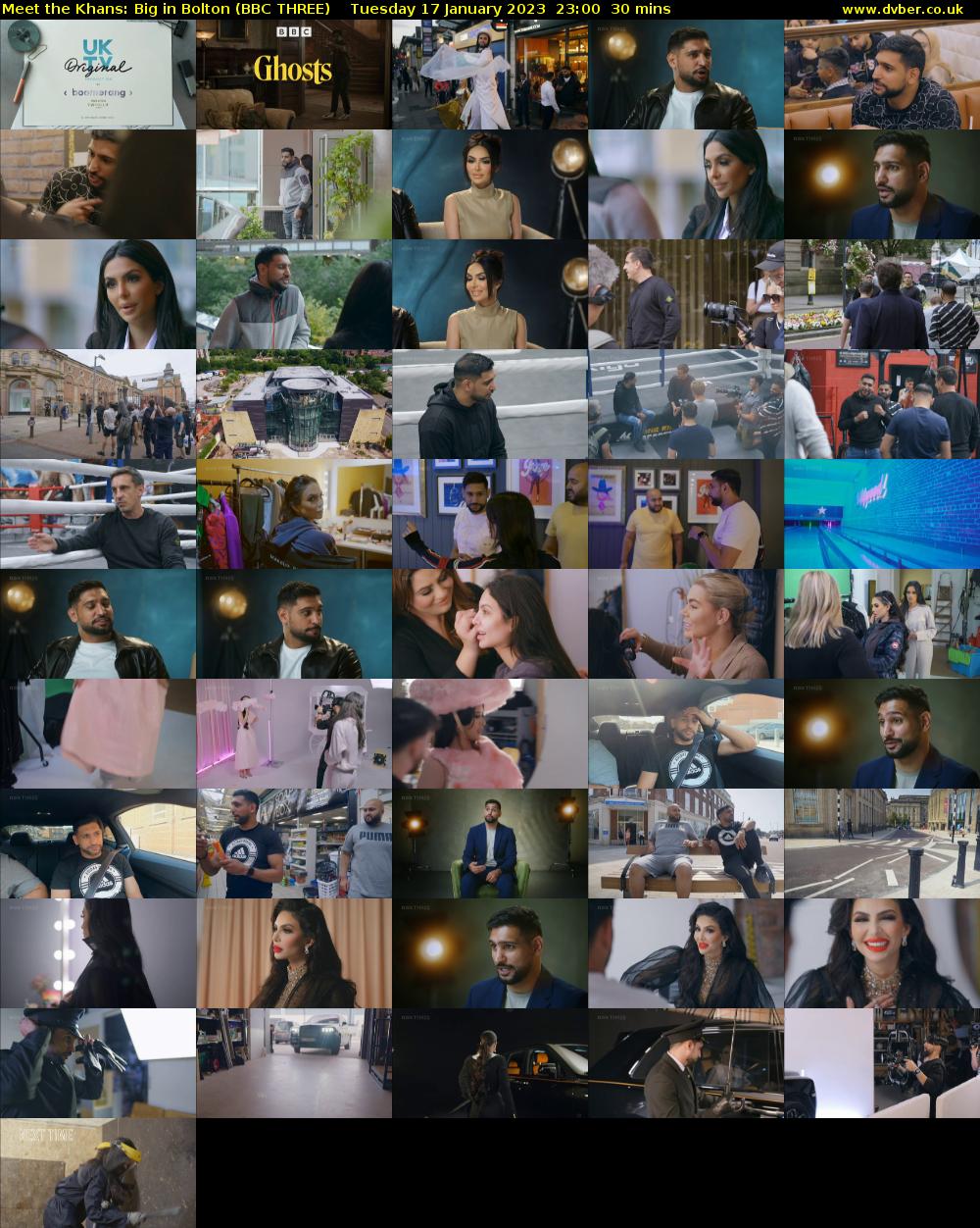 Meet the Khans: Big in Bolton (BBC THREE) Tuesday 17 January 2023 23:00 - 23:30