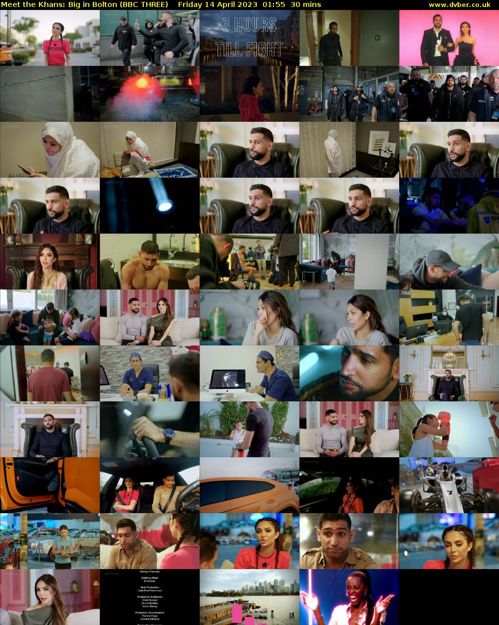 Meet the Khans: Big in Bolton (BBC THREE) Friday 14 April 2023 01:55 - 02:25