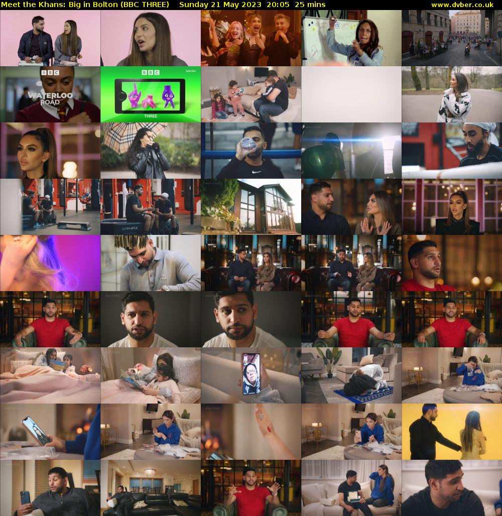 Meet the Khans: Big in Bolton (BBC THREE) Sunday 21 May 2023 20:05 - 20:30