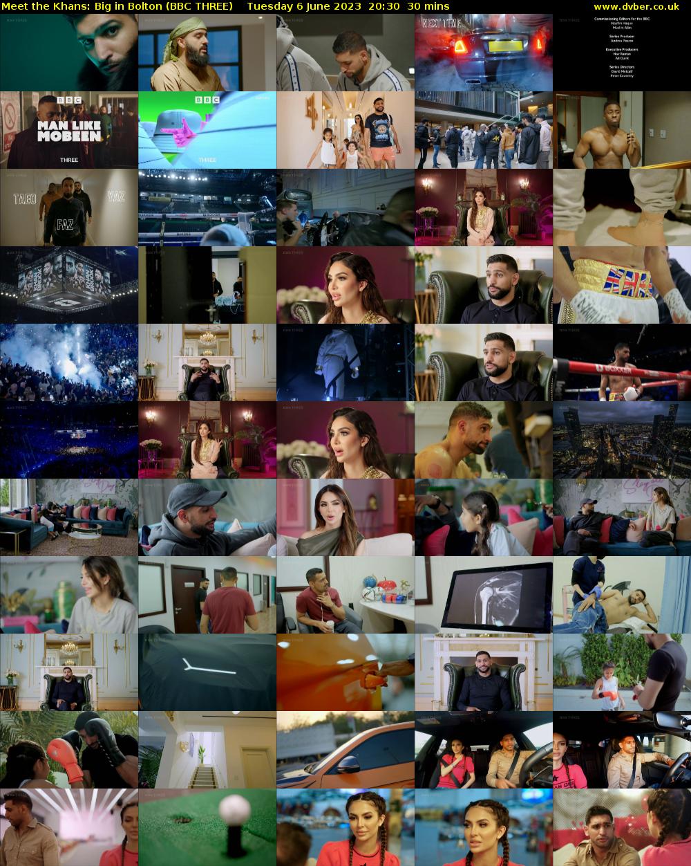 Meet the Khans: Big in Bolton (BBC THREE) Tuesday 6 June 2023 20:30 - 21:00