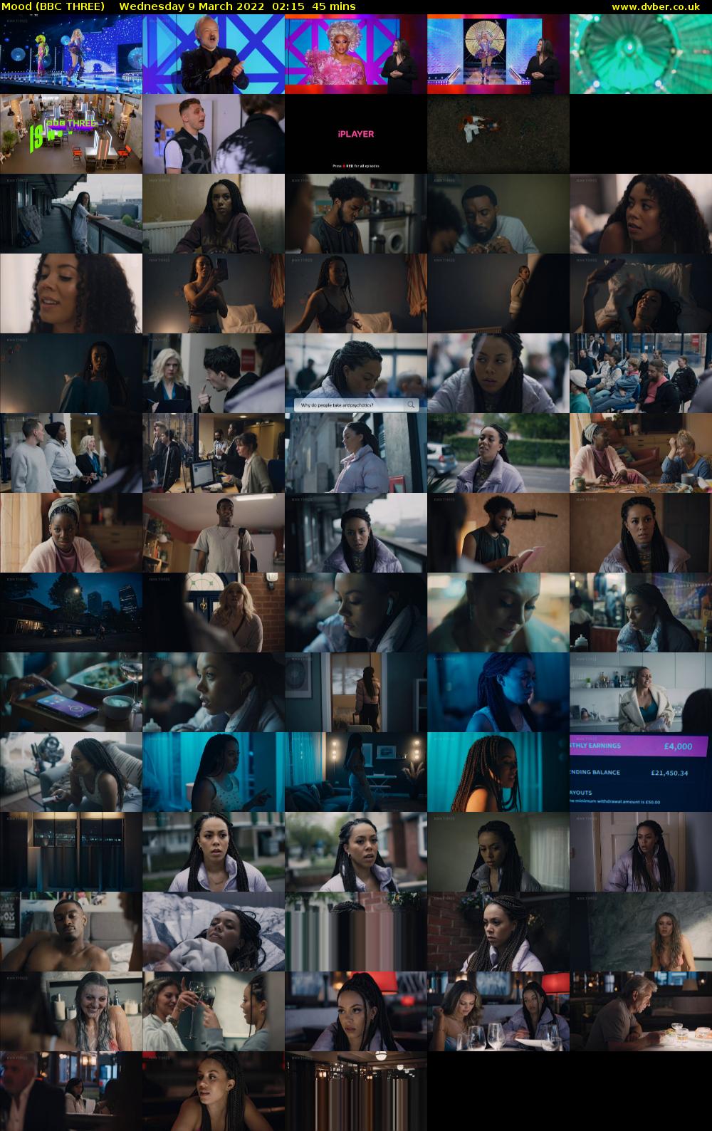 Mood (BBC THREE) Wednesday 9 March 2022 02:15 - 03:00