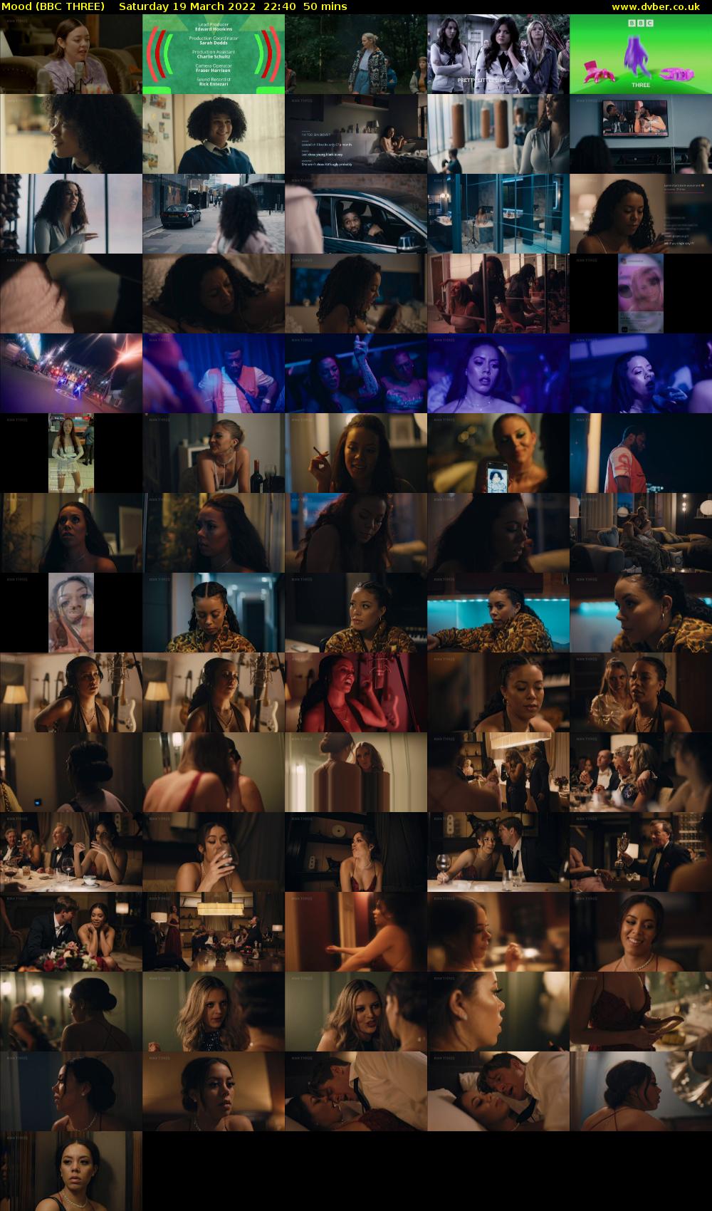 Mood (BBC THREE) Saturday 19 March 2022 22:40 - 23:30