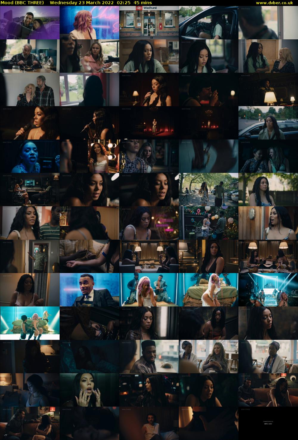 Mood (BBC THREE) Wednesday 23 March 2022 02:25 - 03:10