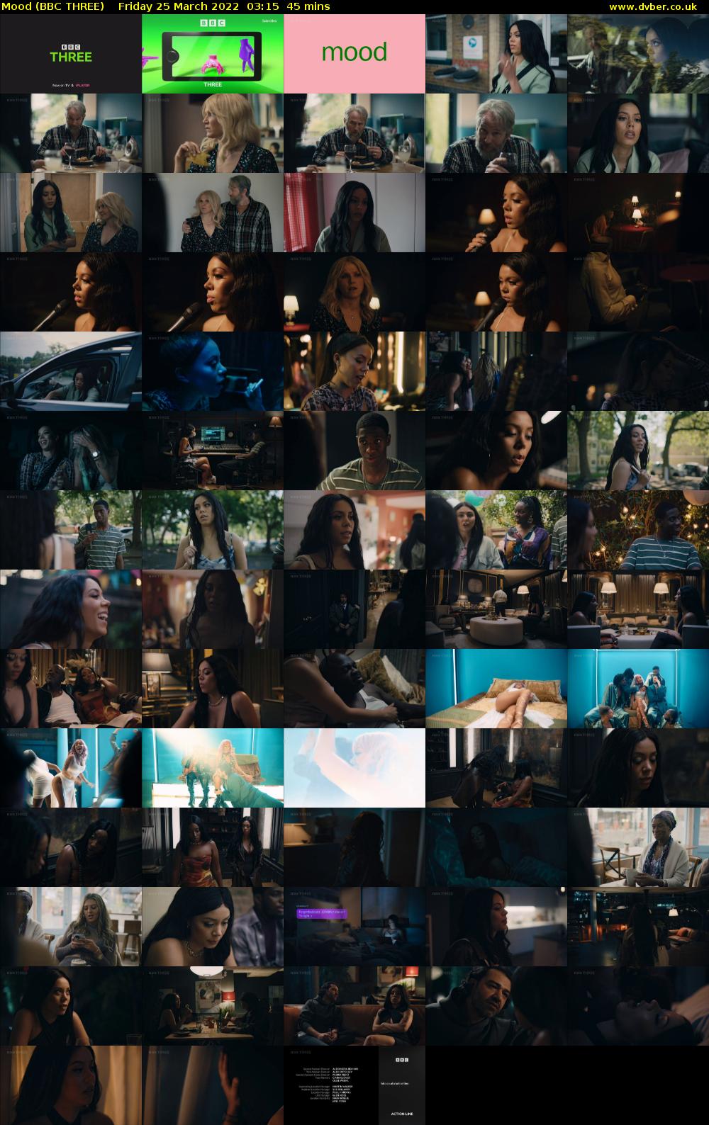 Mood (BBC THREE) Friday 25 March 2022 03:15 - 04:00