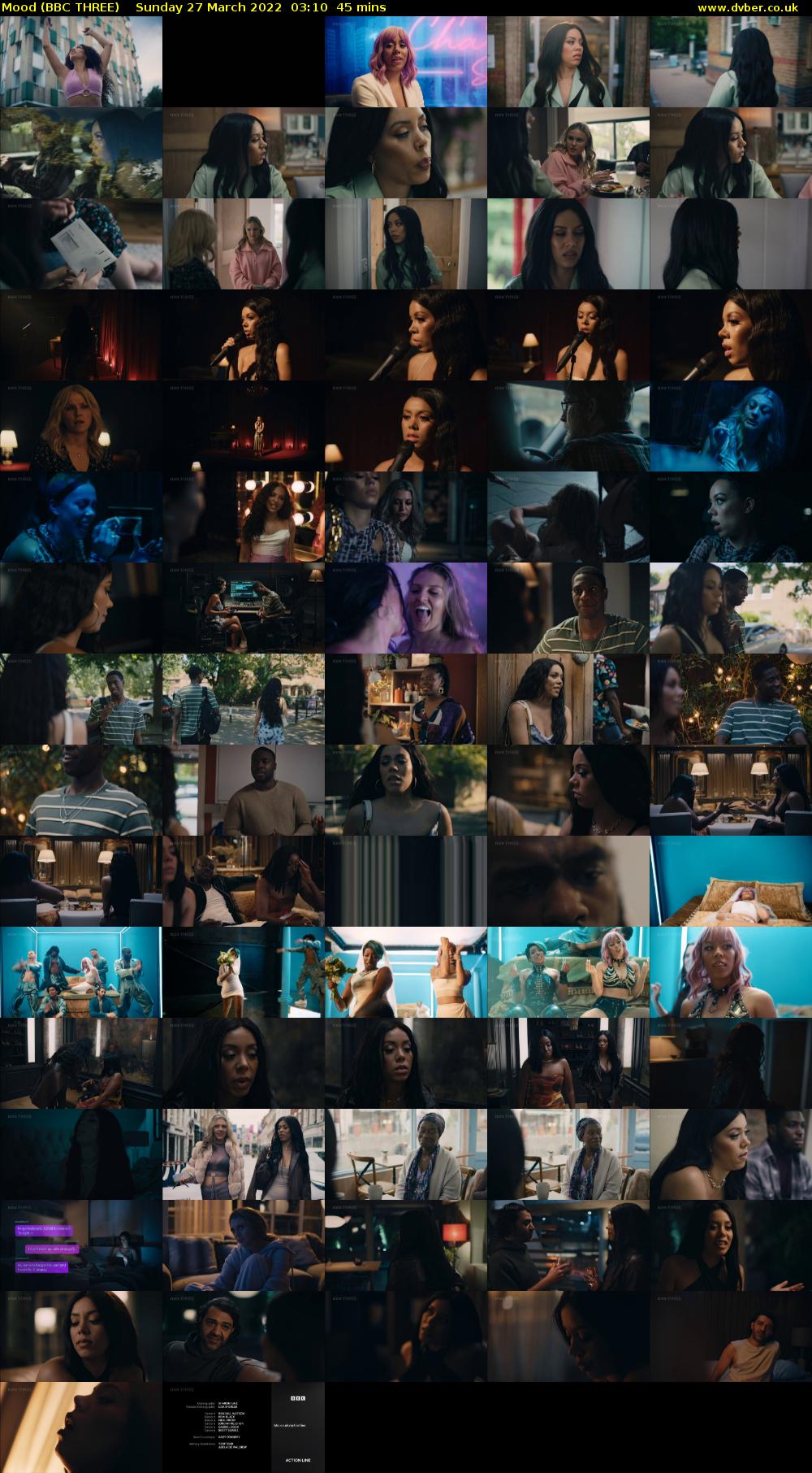 Mood (BBC THREE) Sunday 27 March 2022 03:10 - 03:55