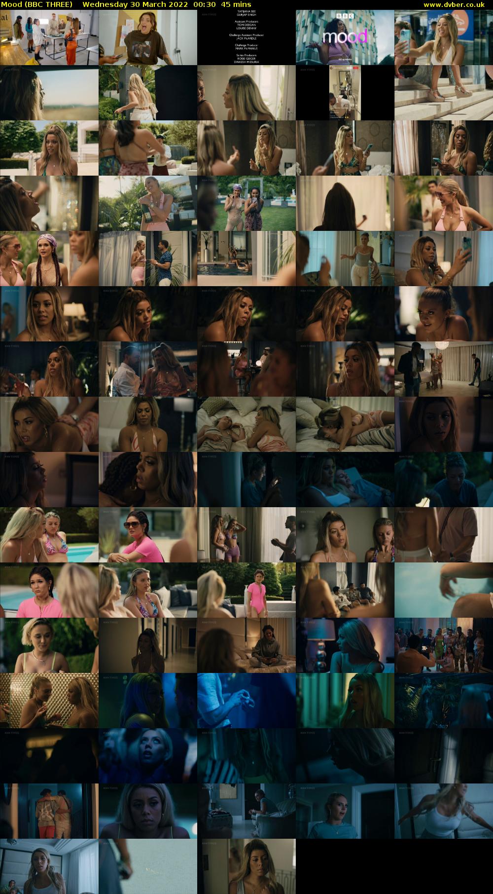 Mood (BBC THREE) Wednesday 30 March 2022 00:30 - 01:15