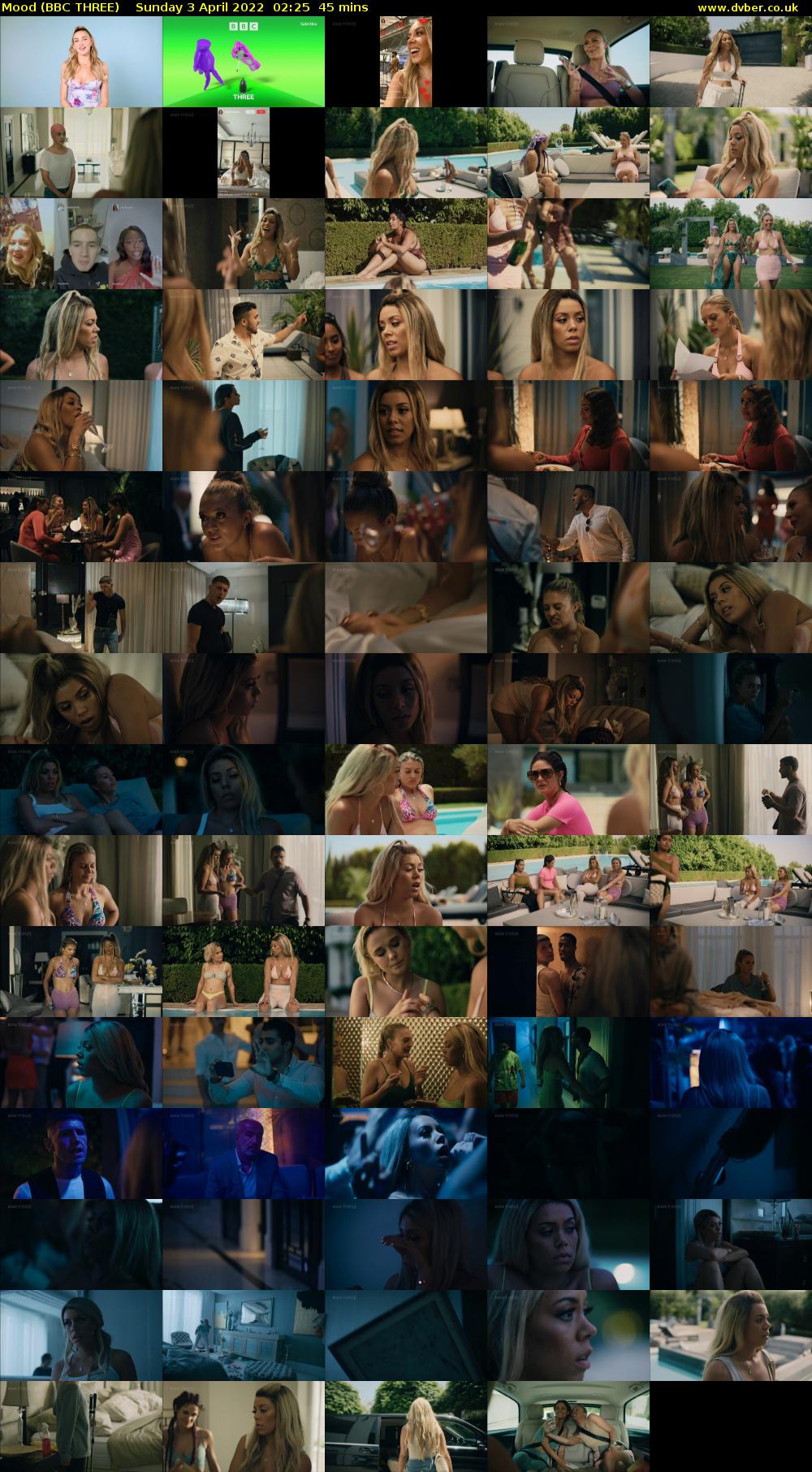 Mood (BBC THREE) Sunday 3 April 2022 02:25 - 03:10