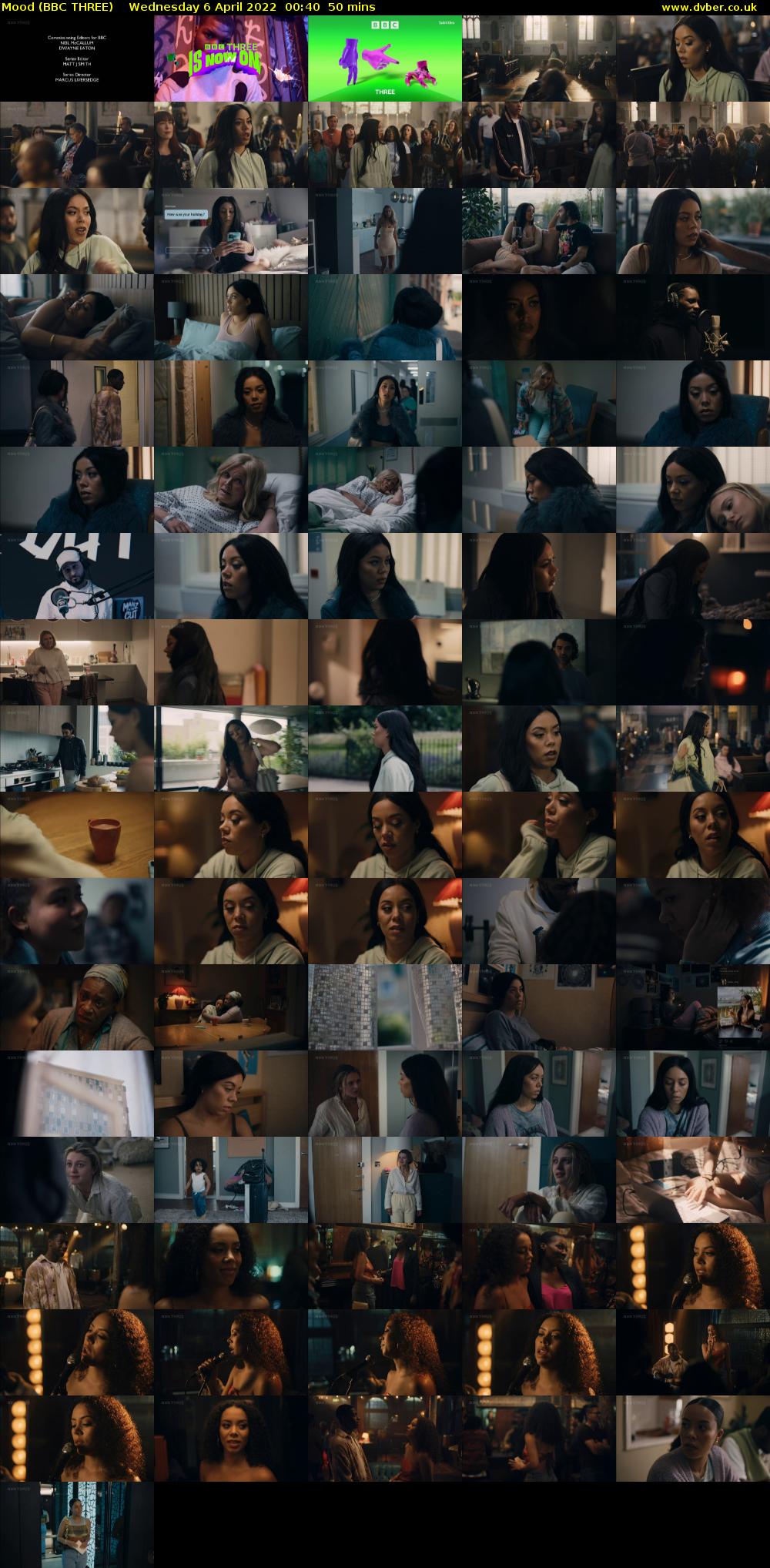 Mood (BBC THREE) Wednesday 6 April 2022 00:40 - 01:30