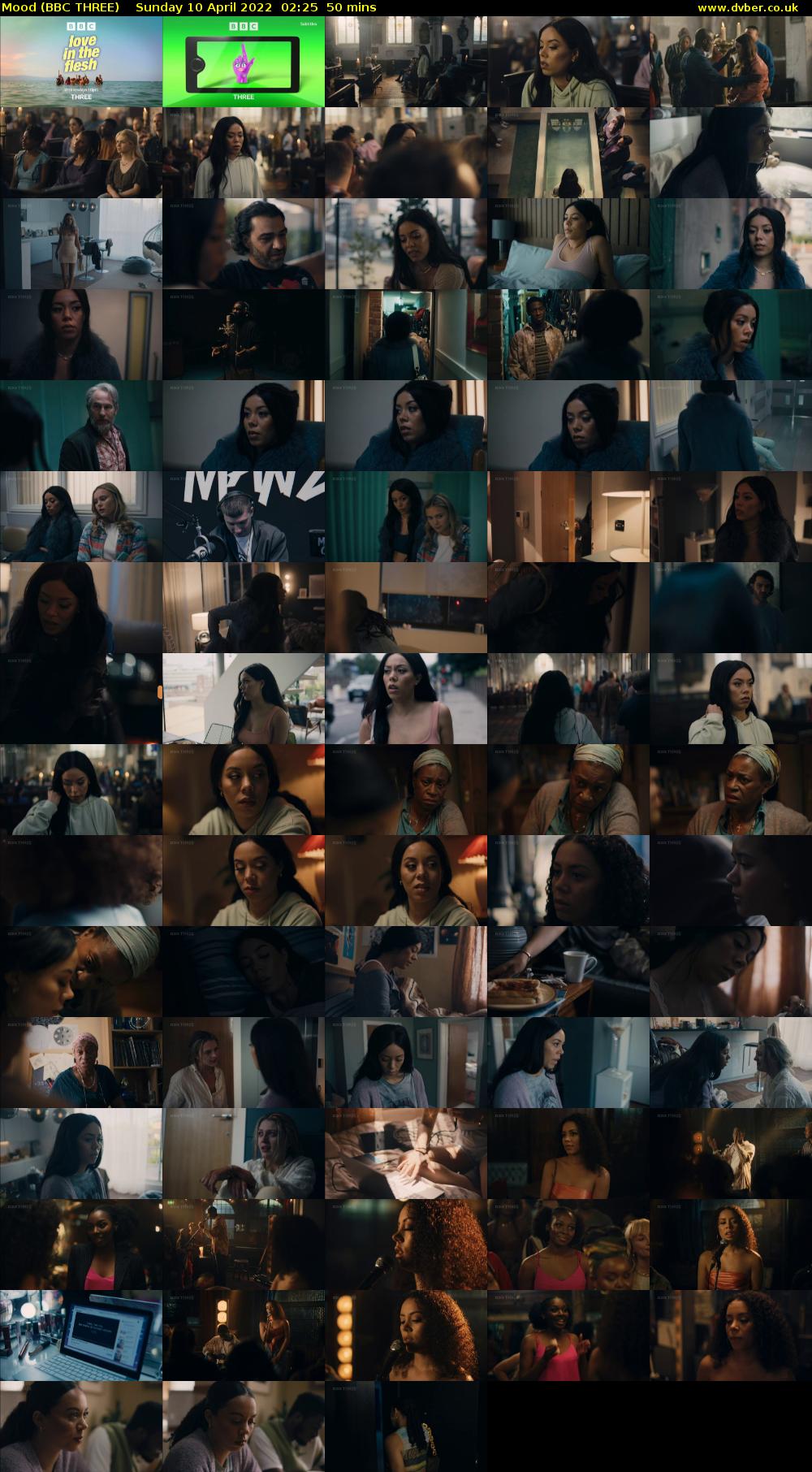 Mood (BBC THREE) Sunday 10 April 2022 02:25 - 03:15