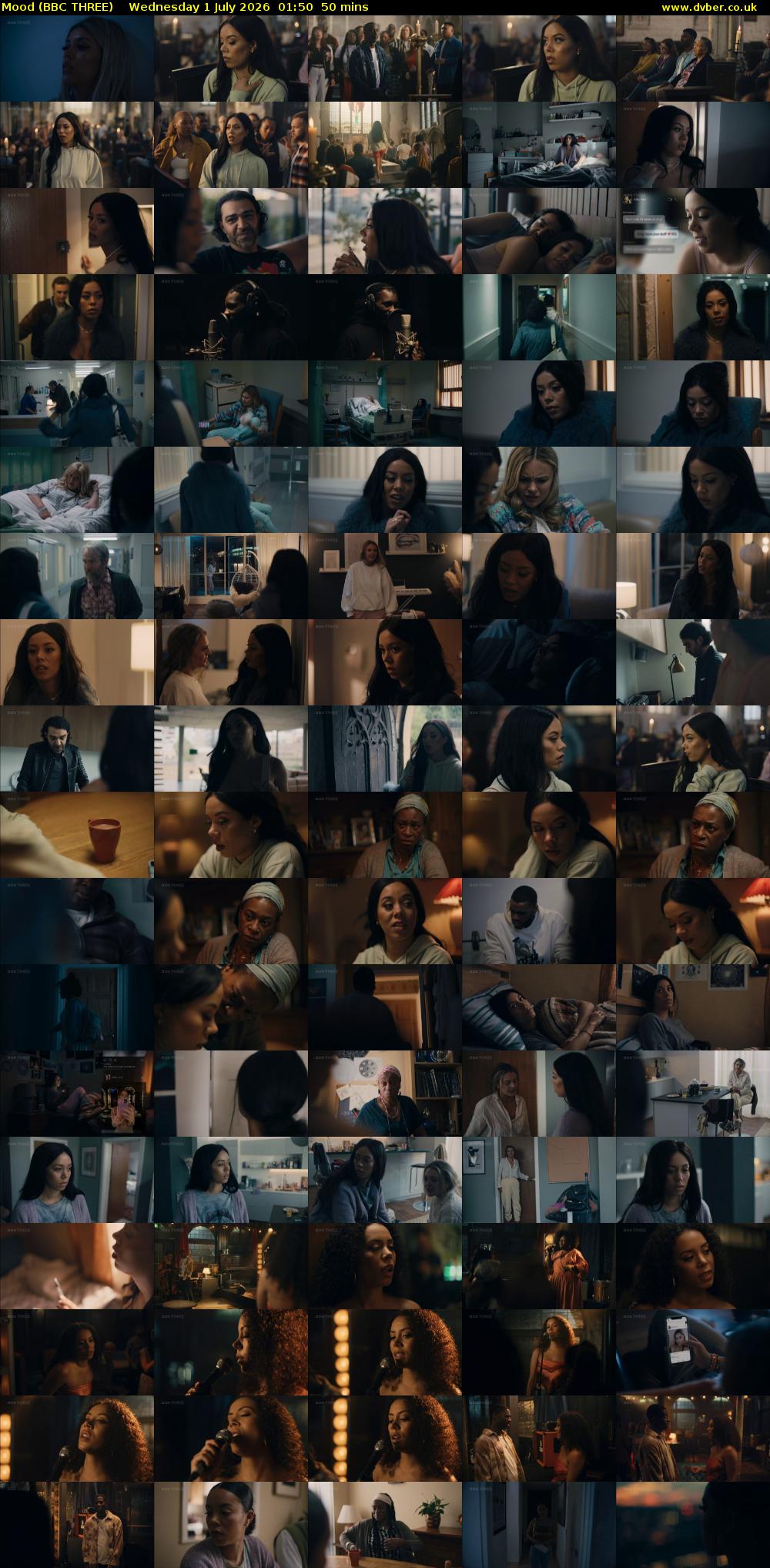 Mood (BBC THREE) Wednesday 1 July 2026 01:50 - 02:40