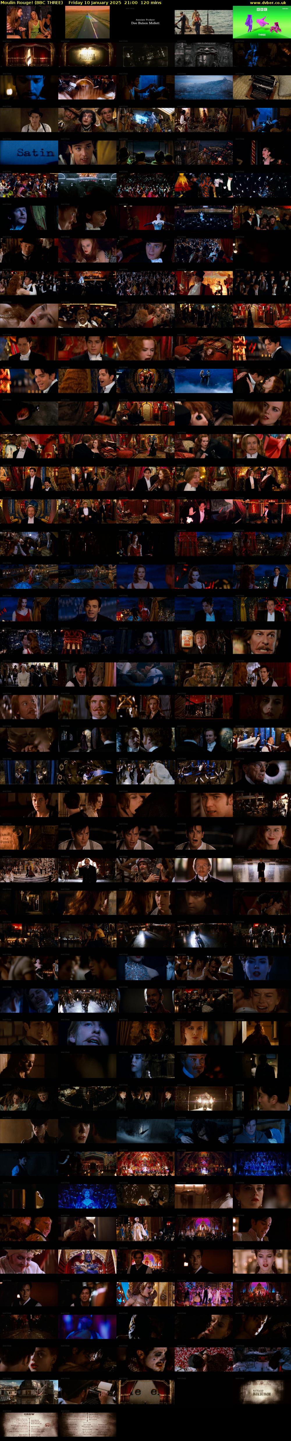 Moulin Rouge! (BBC THREE) Friday 10 January 2025 21:00 - 23:00