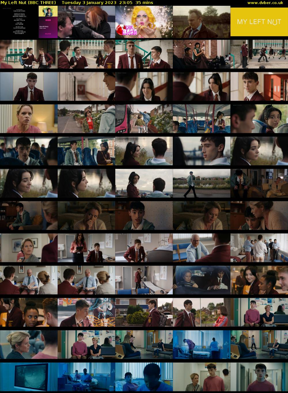 My Left Nut (BBC THREE) Tuesday 3 January 2023 23:05 - 23:40