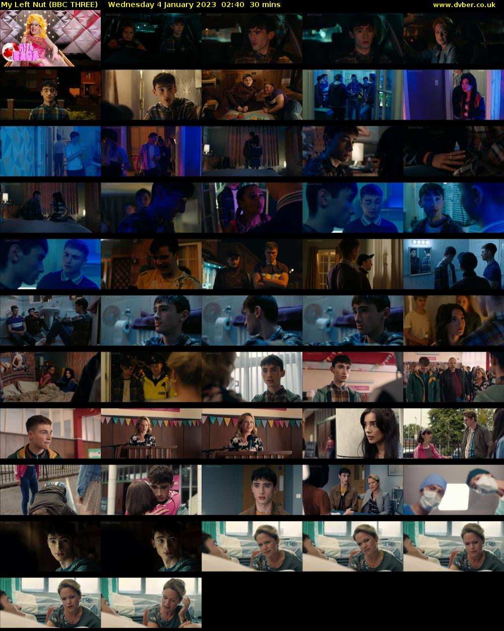 My Left Nut (BBC THREE) Wednesday 4 January 2023 02:40 - 03:10