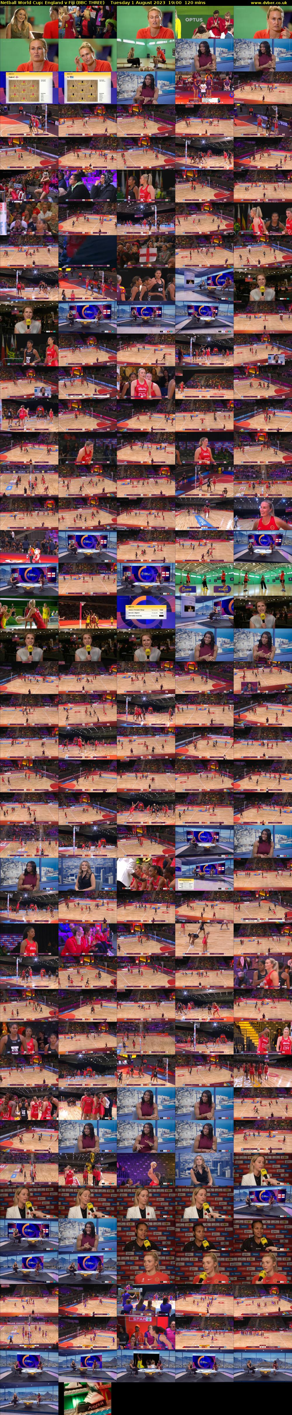 Netball World Cup: England v Fiji (BBC THREE) Tuesday 1 August 2023 19:00 - 21:00