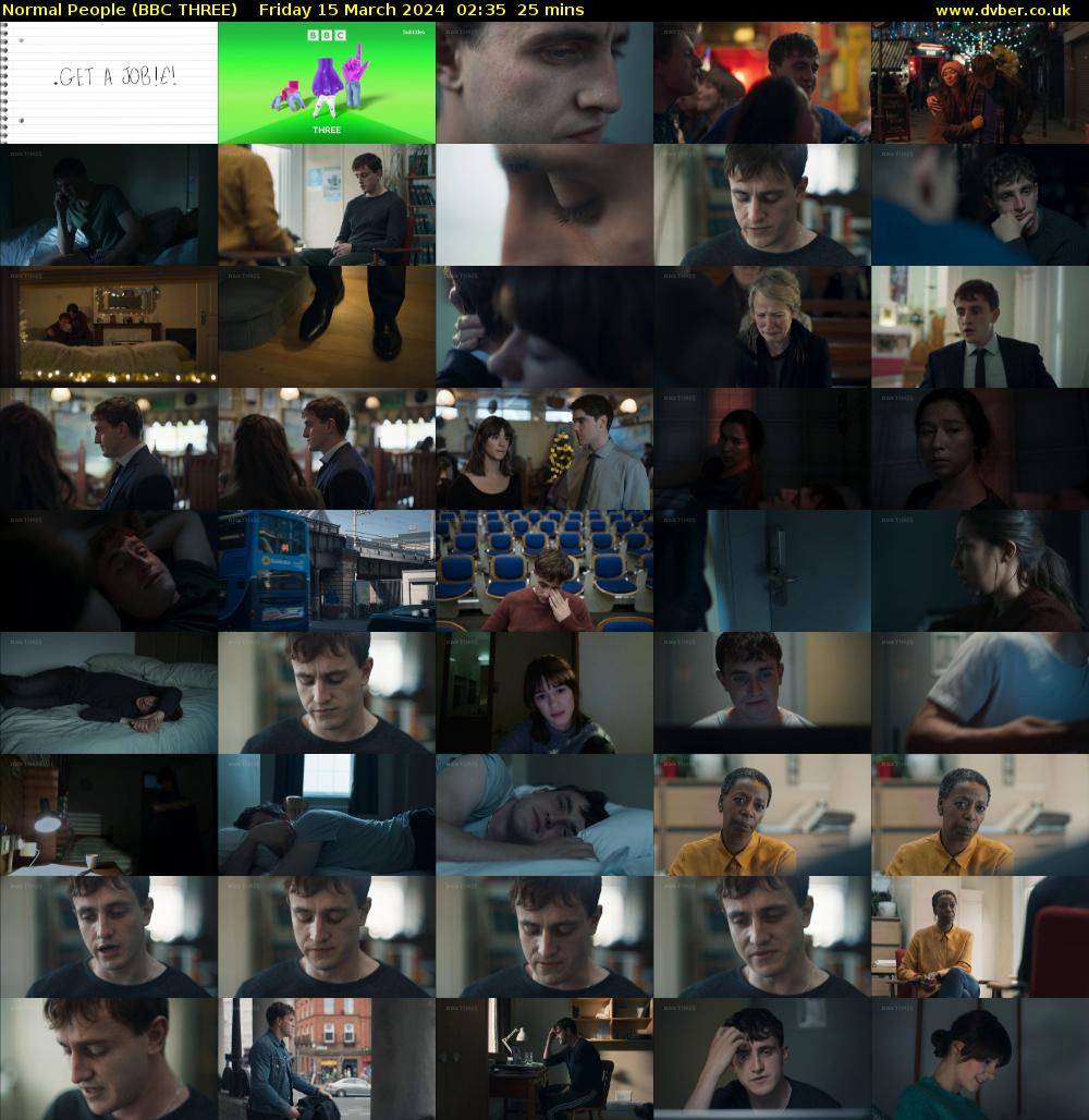 Normal People (BBC THREE) Friday 15 March 2024 02:35 - 03:00