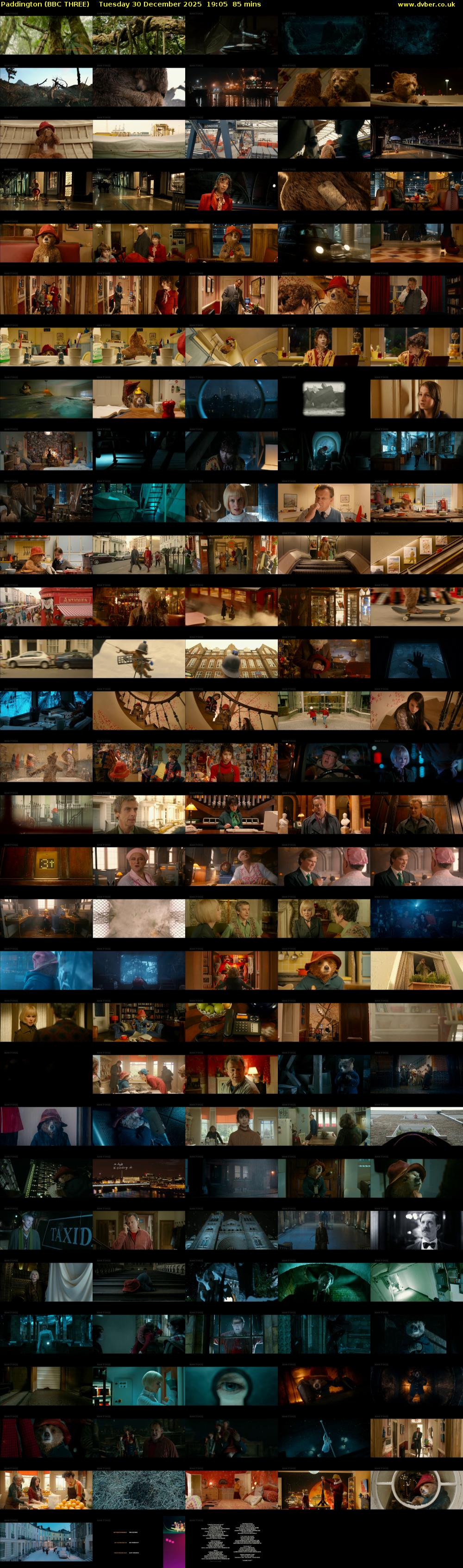 Paddington (BBC THREE) Tuesday 30 December 2025 19:05 - 20:30
