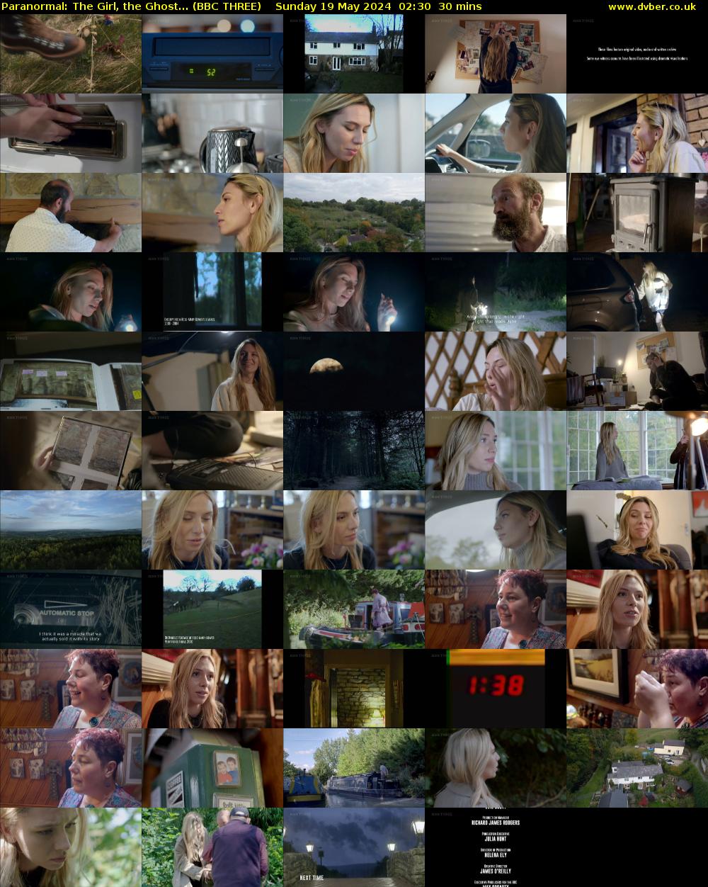Paranormal: The Girl, the Ghost... (BBC THREE) Sunday 19 May 2024 02:30 - 03:00