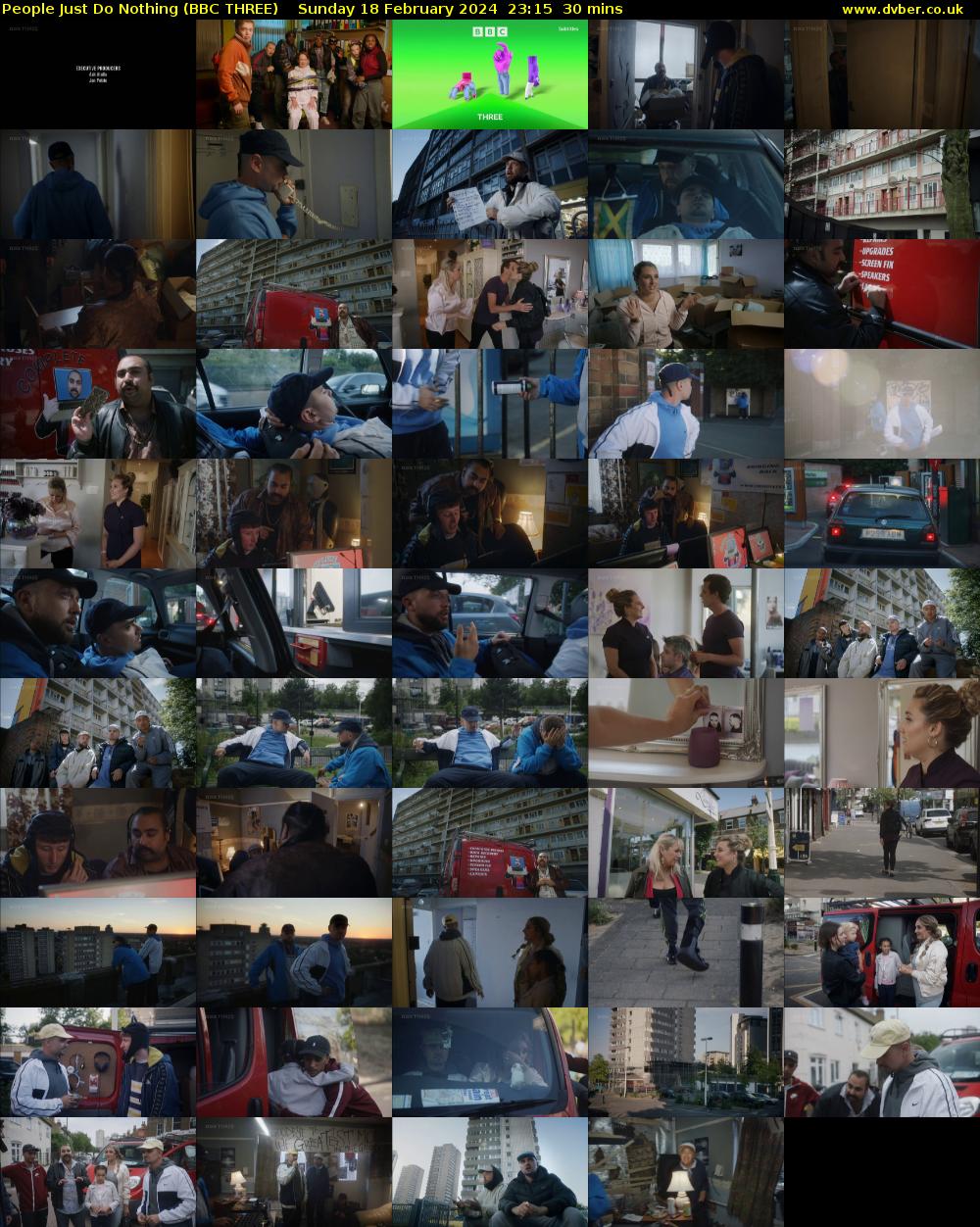 People Just Do Nothing (BBC THREE) Sunday 18 February 2024 23:15 - 23:45