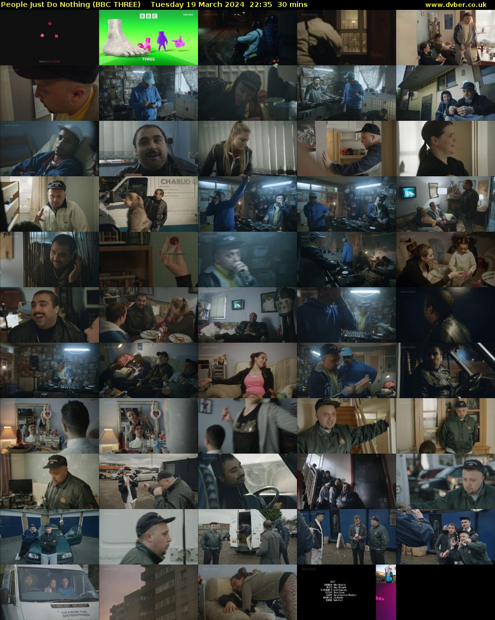 People Just Do Nothing (BBC THREE) Tuesday 19 March 2024 22:35 - 23:05