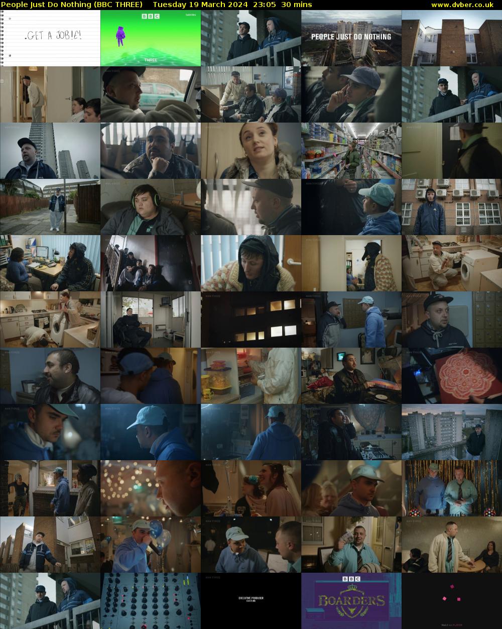 People Just Do Nothing (BBC THREE) Tuesday 19 March 2024 23:05 - 23:35