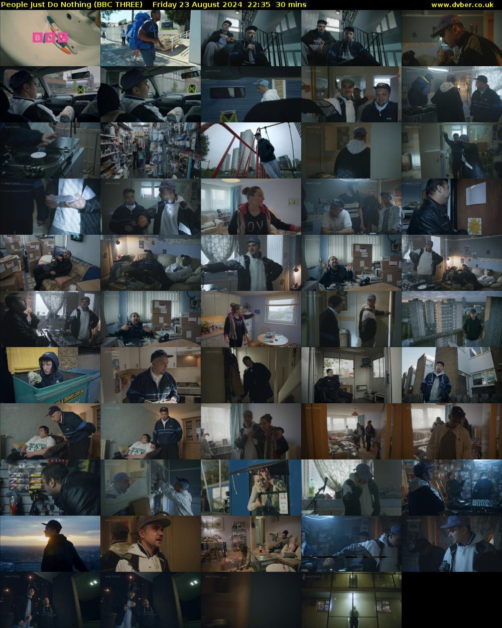 People Just Do Nothing (BBC THREE) Friday 23 August 2024 22:35 - 23:05