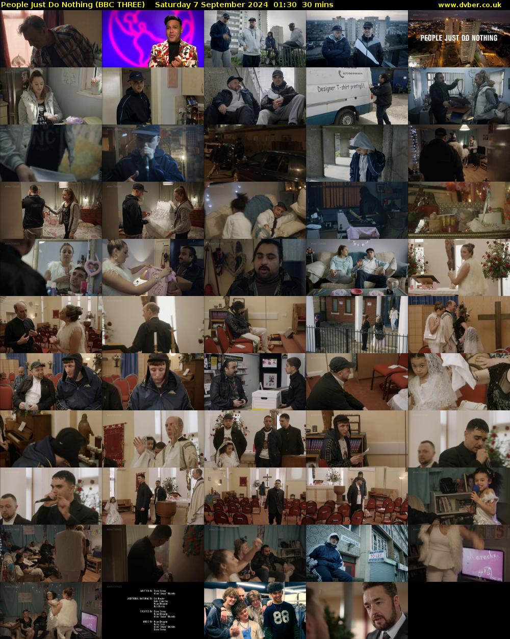 People Just Do Nothing (BBC THREE) Saturday 7 September 2024 01:30 - 02:00
