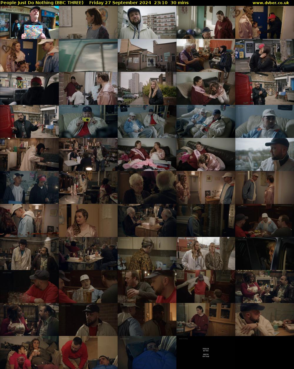 People Just Do Nothing (BBC THREE) Friday 27 September 2024 23:10 - 23:40