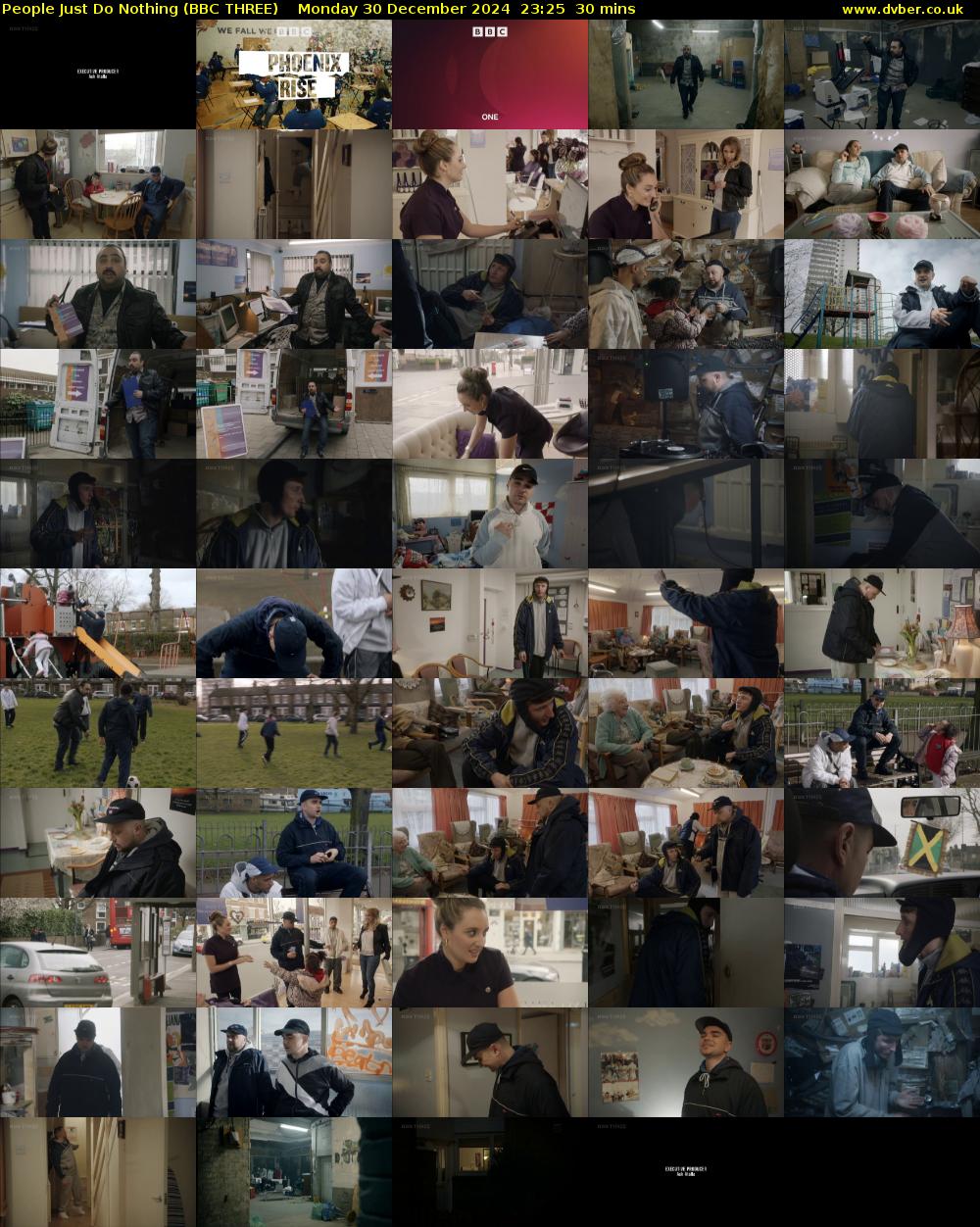 People Just Do Nothing (BBC THREE) Monday 30 December 2024 23:25 - 23:55