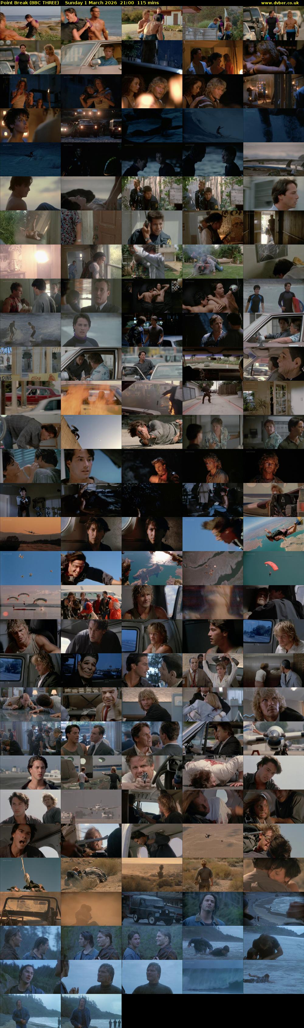 Point Break (BBC THREE) Sunday 1 March 2026 21:00 - 22:55