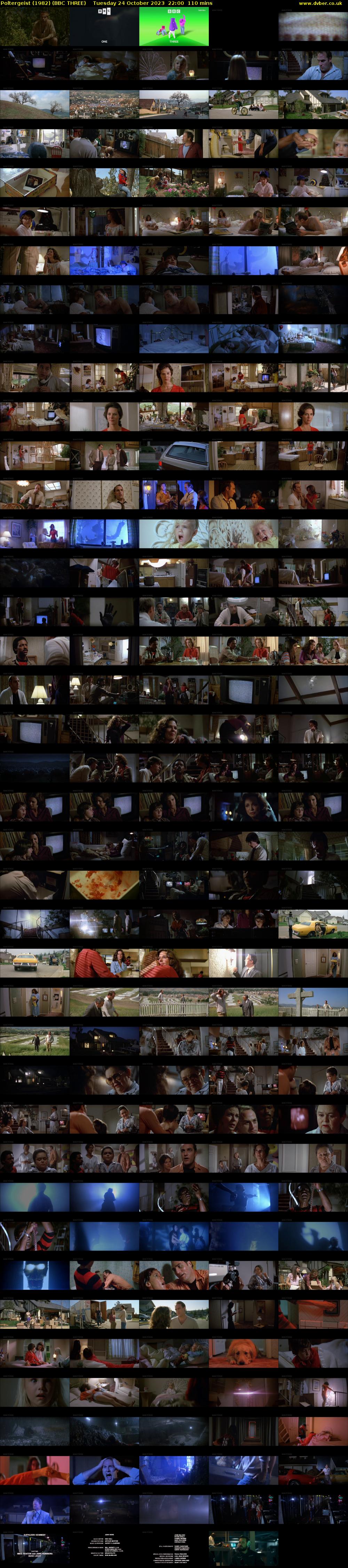 Poltergeist (1982) (BBC THREE) Tuesday 24 October 2023 22:00 - 23:50