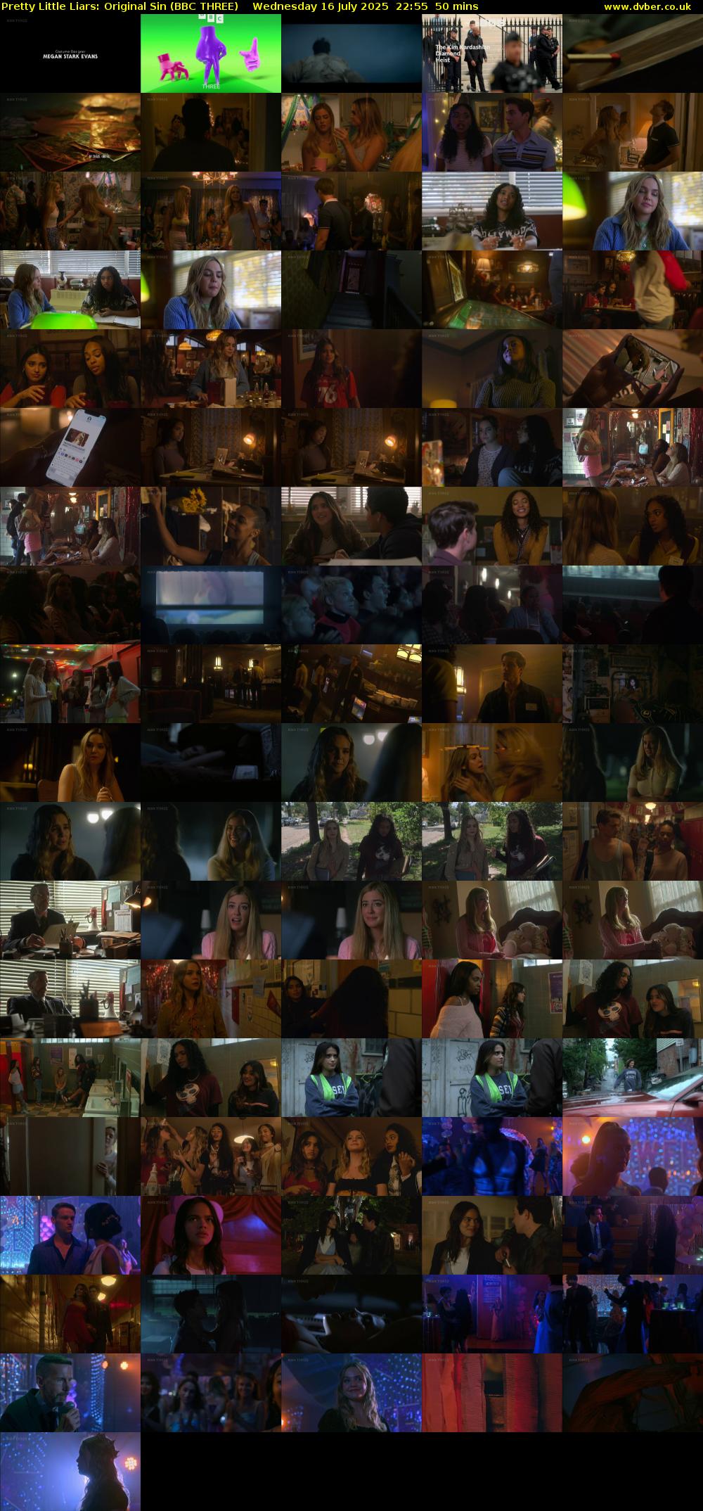 Pretty Little Liars: Original Sin (BBC THREE) Wednesday 16 July 2025 22:55 - 23:45