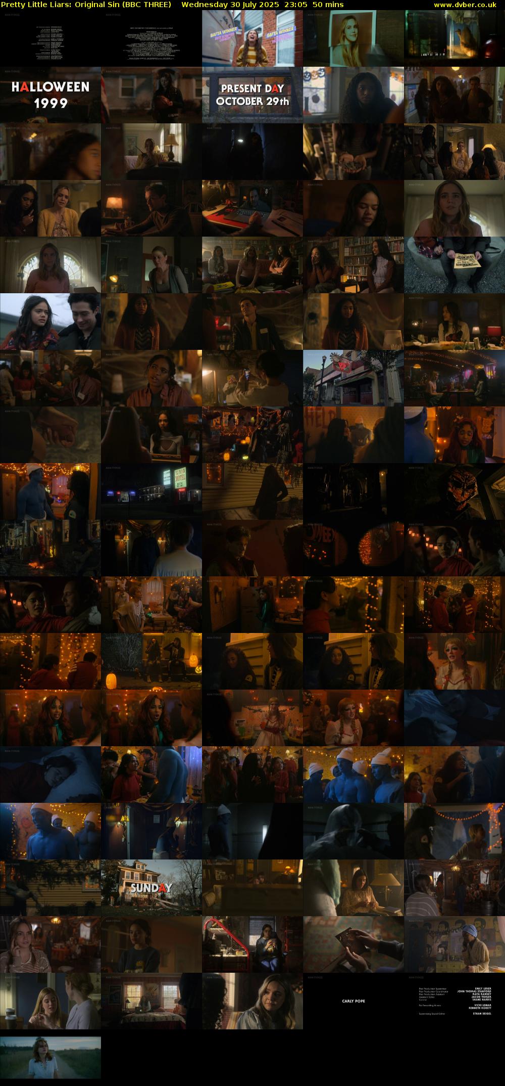 Pretty Little Liars: Original Sin (BBC THREE) Wednesday 30 July 2025 23:05 - 23:55
