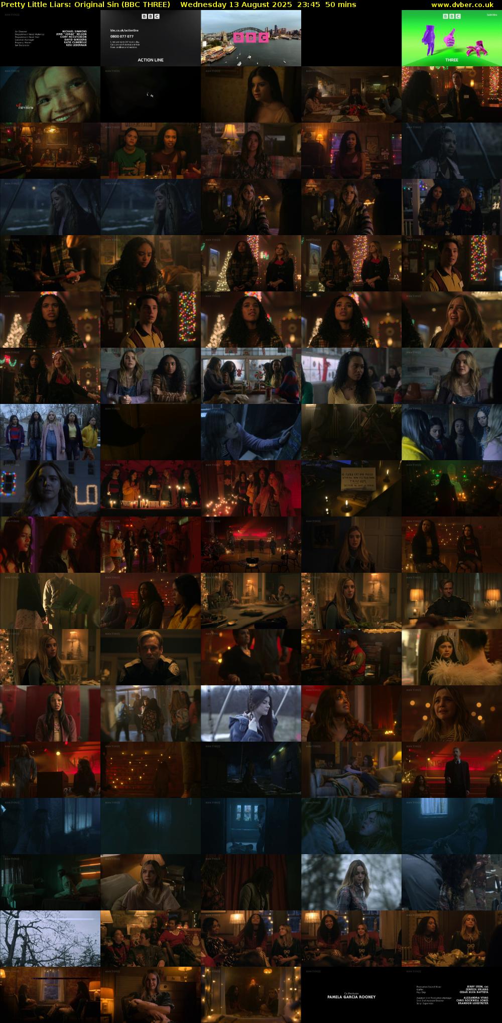 Pretty Little Liars: Original Sin (BBC THREE) Wednesday 13 August 2025 23:45 - 00:35