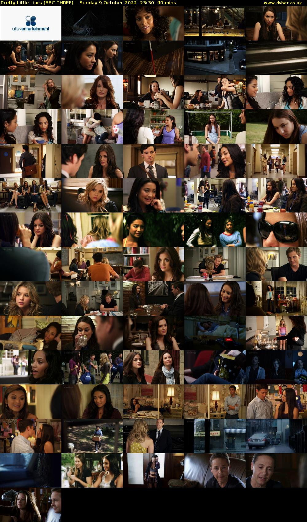Pretty Little Liars (BBC THREE) Sunday 9 October 2022 23:30 - 00:10