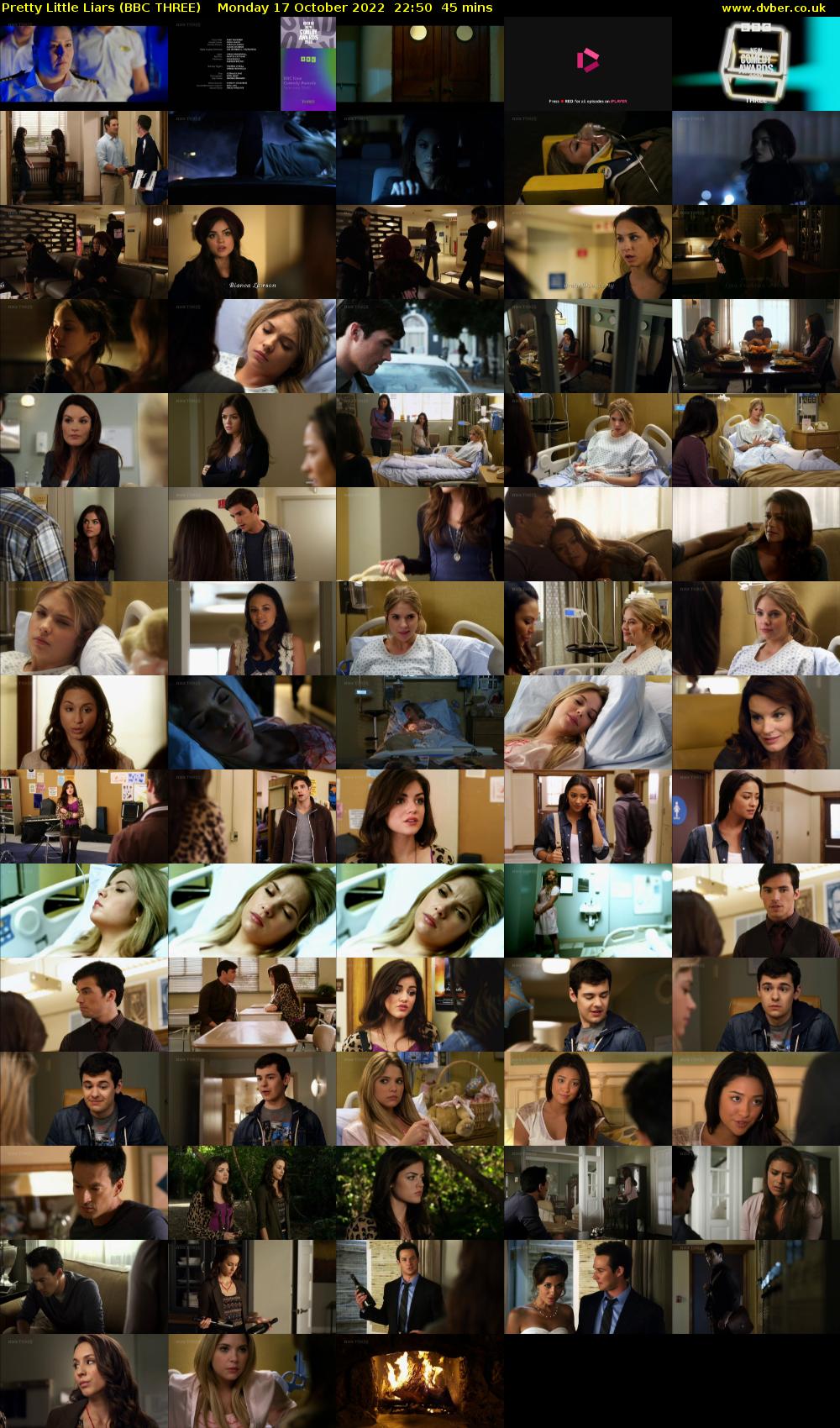 Pretty Little Liars (BBC THREE) Monday 17 October 2022 22:50 - 23:35