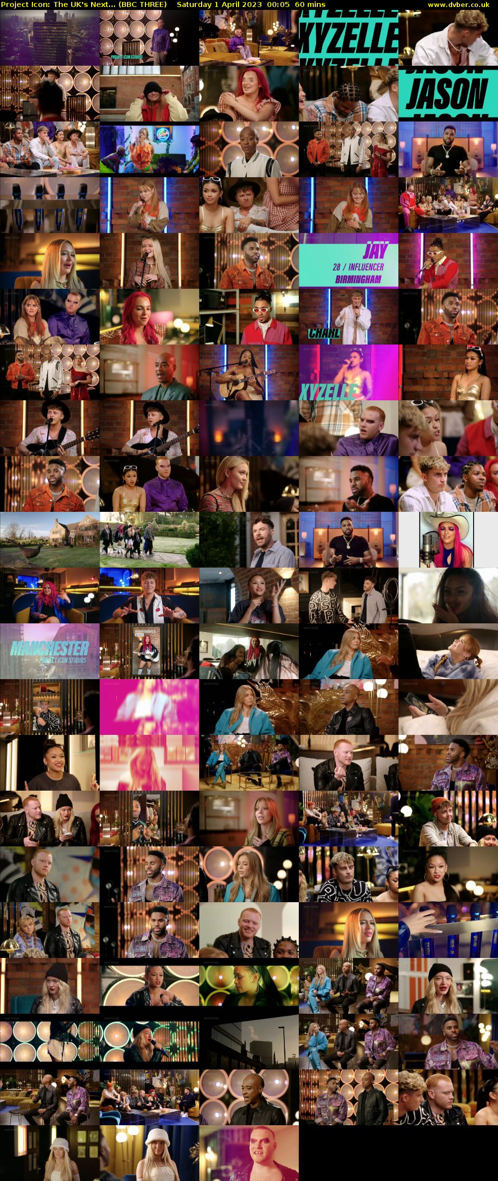 Project Icon: The UK's Next... (BBC THREE) Saturday 1 April 2023 00:05 - 01:05