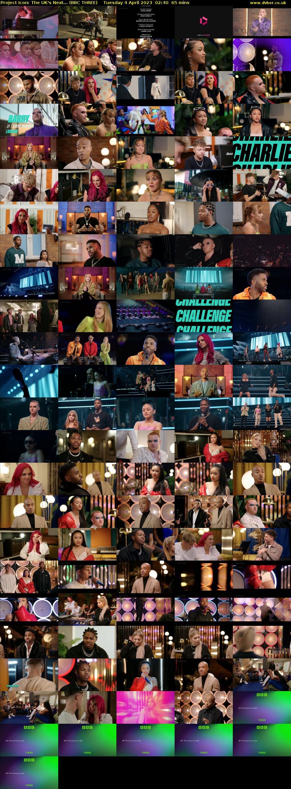 Project Icon: The UK's Next... (BBC THREE) Tuesday 4 April 2023 02:40 - 03:45