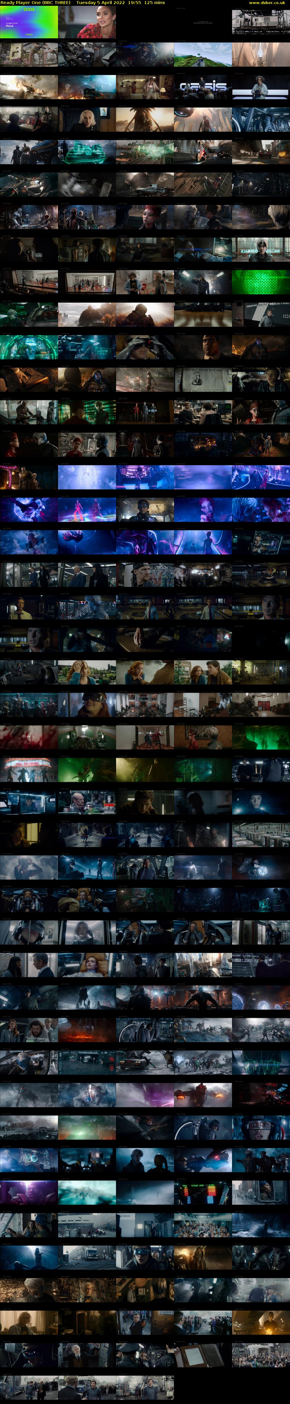 Ready Player One (BBC THREE) Tuesday 5 April 2022 19:55 - 22:00