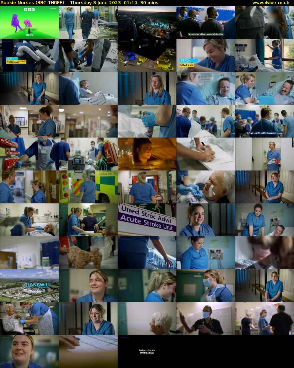 Rookie Nurses (BBC THREE) Thursday 8 June 2023 01:10 - 01:40