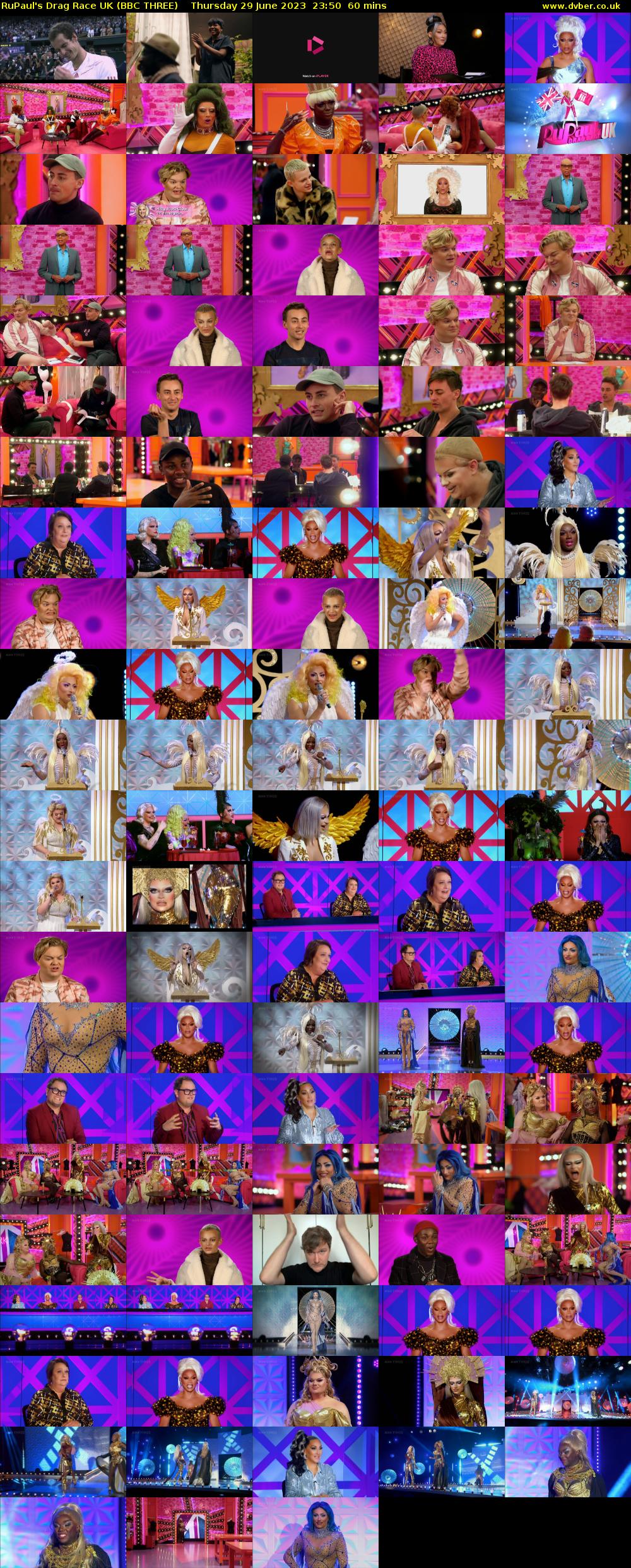 RuPaul's Drag Race UK (BBC THREE) Thursday 29 June 2023 23:50 - 00:50