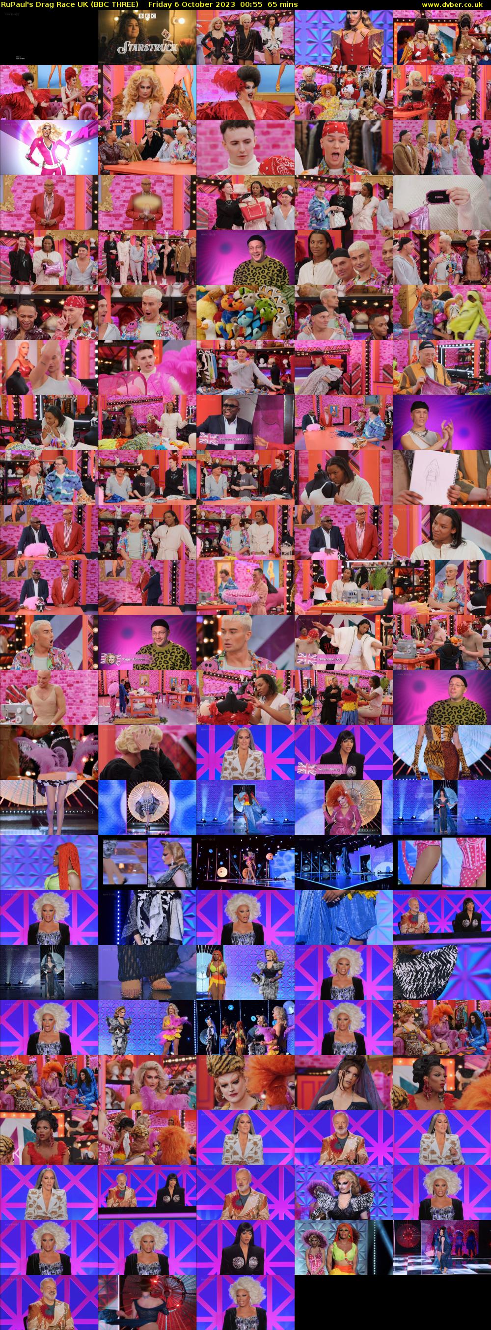 RuPaul's Drag Race UK (BBC THREE) Friday 6 October 2023 00:55 - 02:00