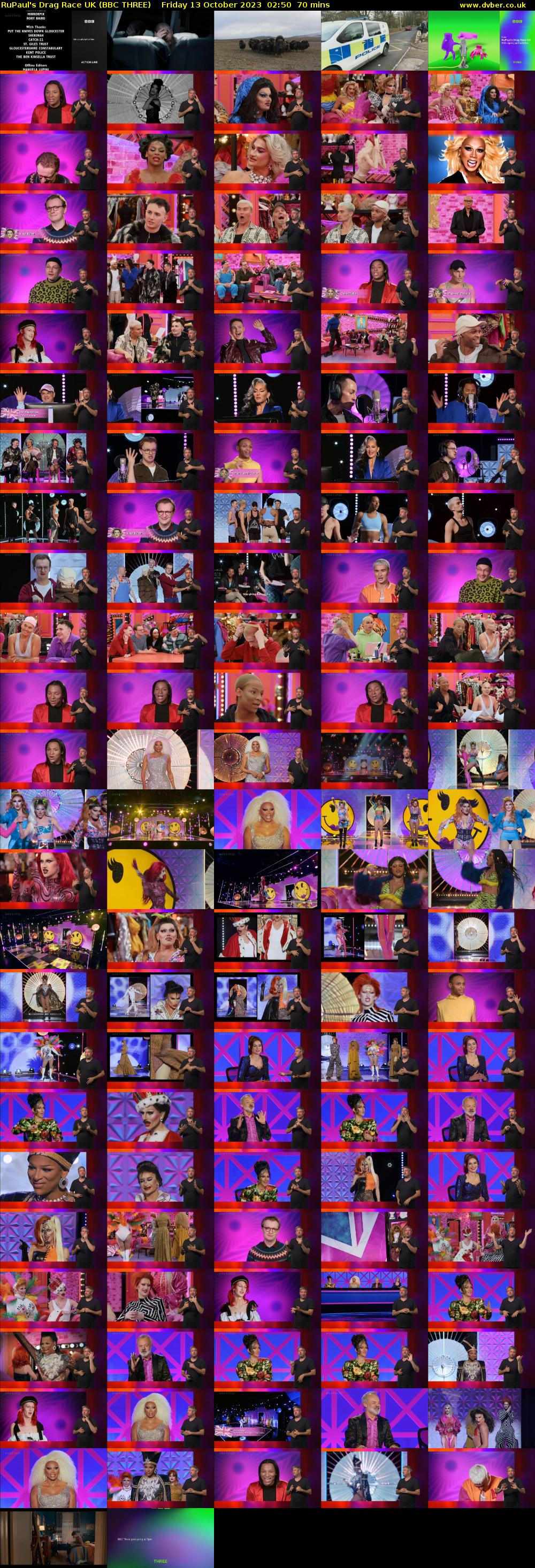 RuPaul's Drag Race UK (BBC THREE) Friday 13 October 2023 02:50 - 04:00