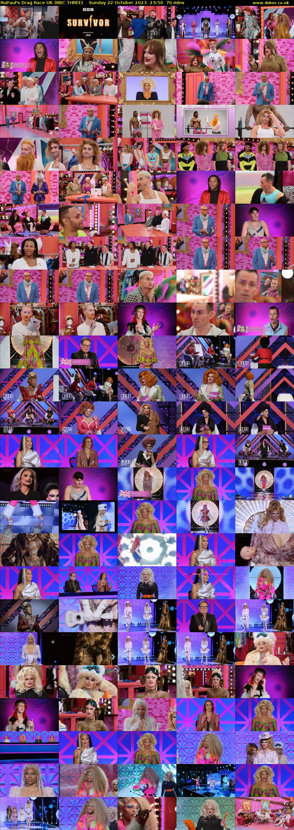 RuPaul's Drag Race UK (BBC THREE) Sunday 22 October 2023 23:50 - 01:00