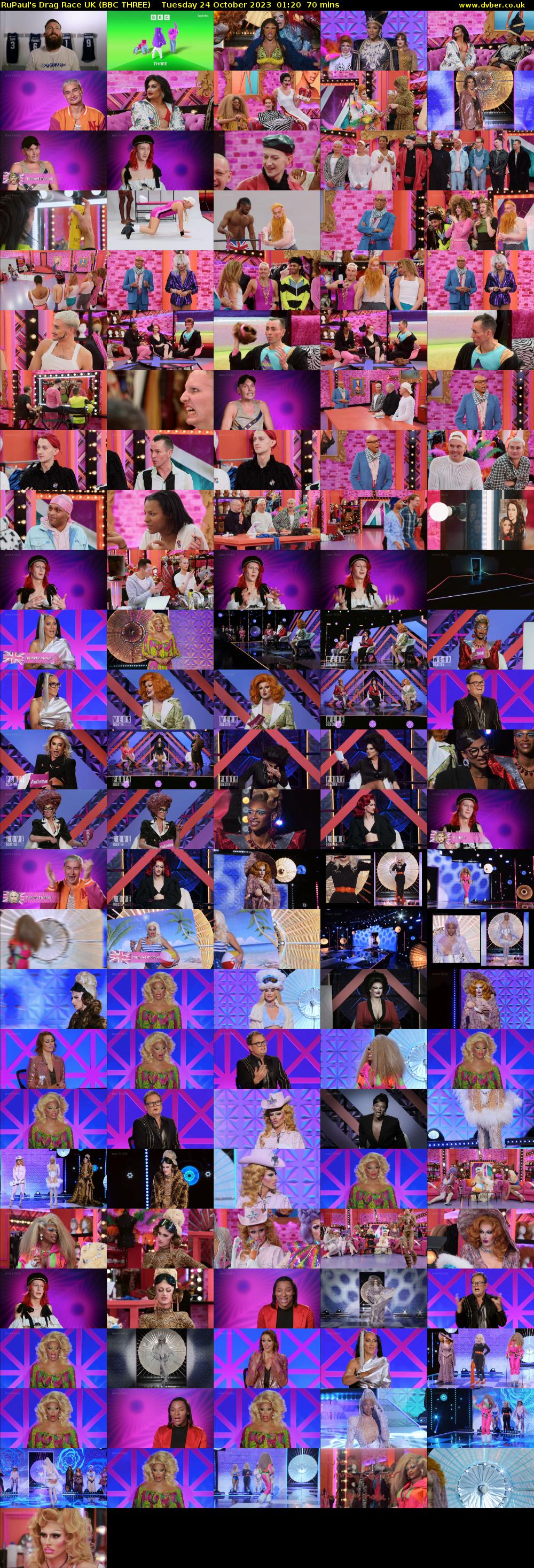 RuPaul's Drag Race UK (BBC THREE) Tuesday 24 October 2023 01:20 - 02:30